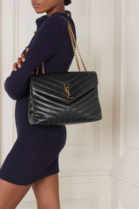 ysl tasche 35cm|LOULOU MEDIUM IN QUILTED LEATHER .